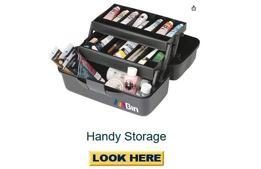 Art Storage
                          Bin (toolbox style)