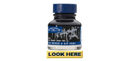 Winsor
                          & Newton Calligraphy Ink